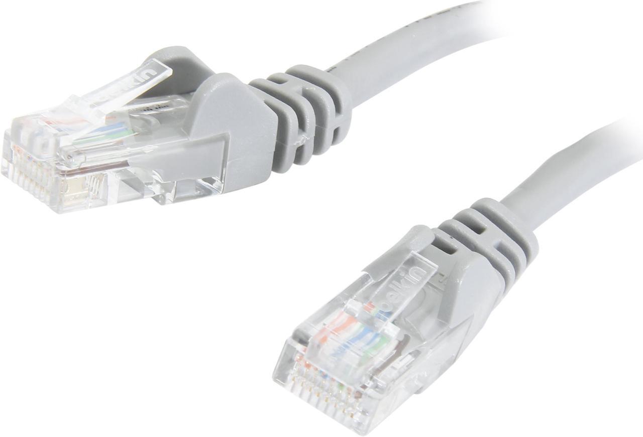 Main image of Belkin A3L791B10-S 10 ft. Cat 5 Gray UTP Patch Cable