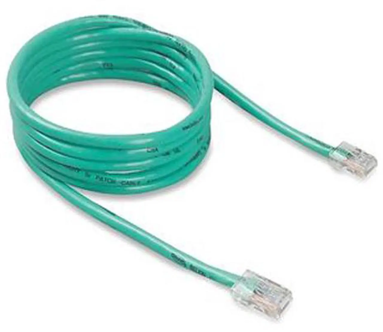 Alt view image 2 of 2 - Belkin A3L781-07-GRN 7 ft. Cat 5E Green Patch Cable