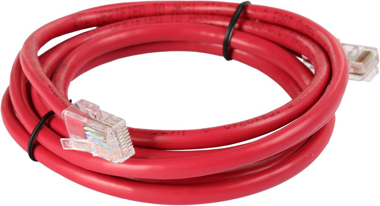 Alt view image 2 of 3 - Belkin A3X126-06-RED 6 ft. Cat 5E (Crossover) Red Cable