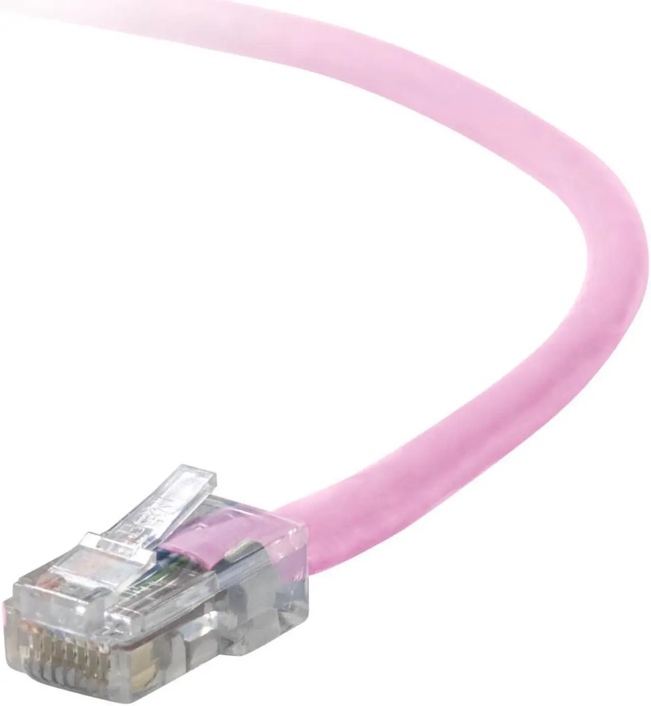 Alt view image 2 of 2 - Belkin A3L791-10-PNK-S 10 ft. Cat 5E Pink UTP Patch Cable