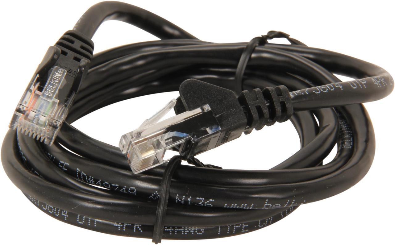 Alt view image 2 of 3 - Belkin A3L791-05-BLK-S 5 ft. Cat 5E Black Patch Cable