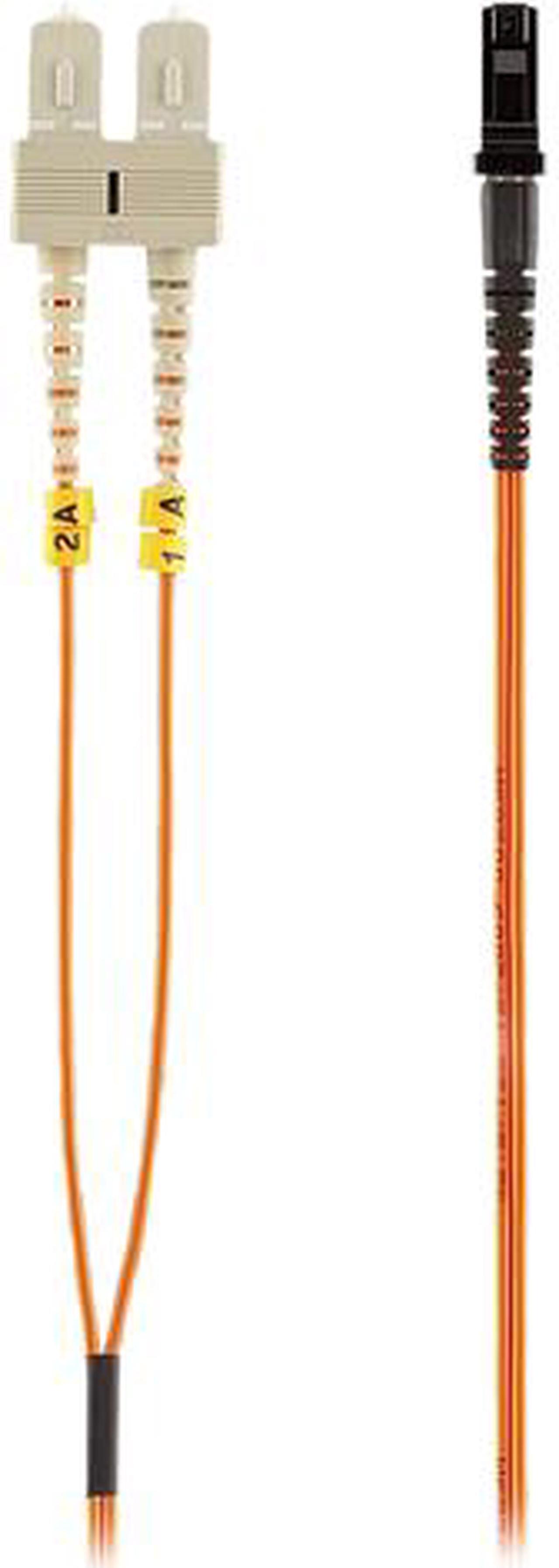 Alt view image 2 of 2 - Belkin F2F402LL-02M-G 79" 2M Lo MMF Aqua Fo Cable LC/LC 50/125 10GB