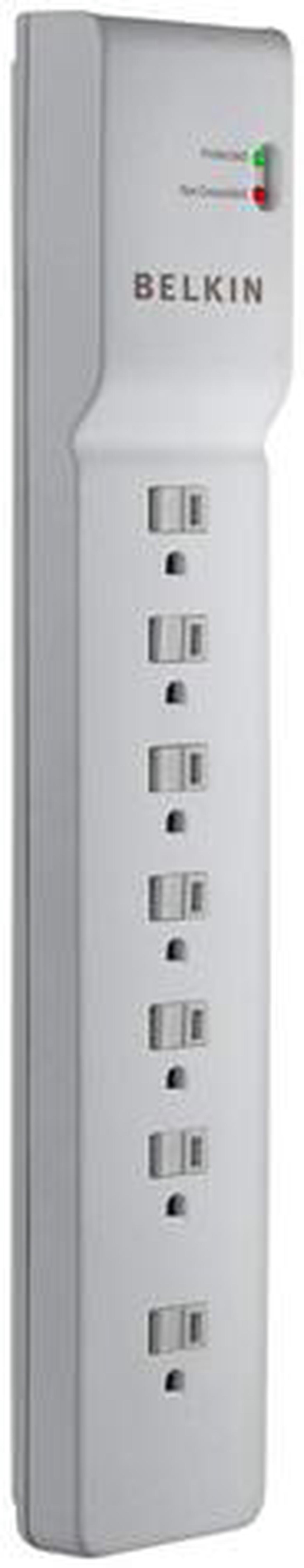 BELKIN BE10700006-CM 6 ft 7 Outlets 750 J Surge Suppressor