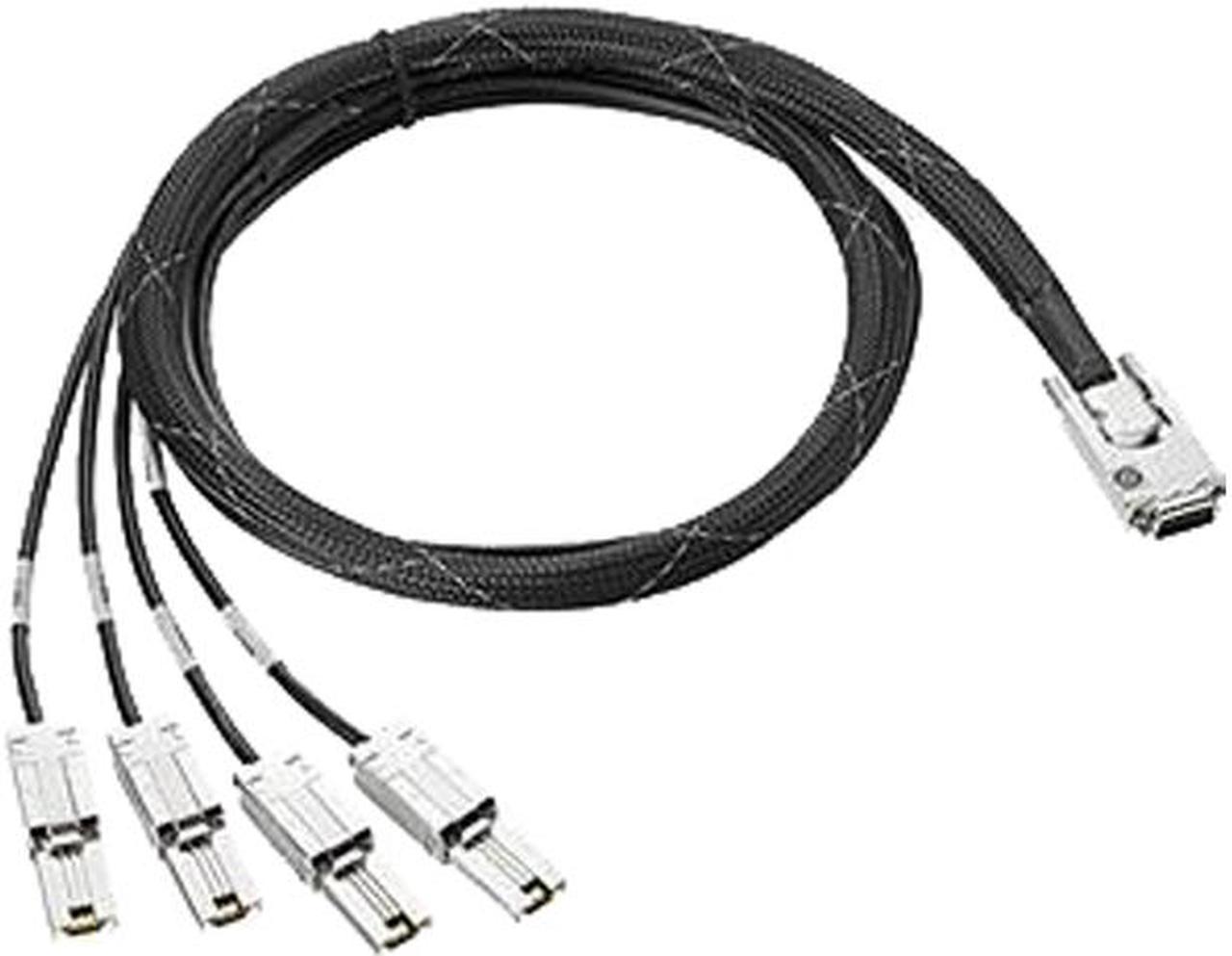 HPE Mini SAS HD 1 to-4 Mini SAS FO 2M Cable