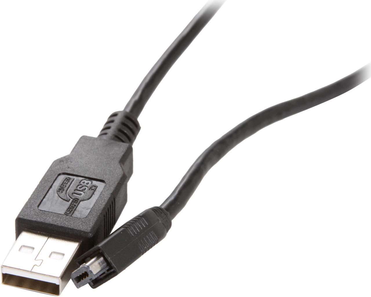 Rosewill RCW-109 - 6-Foot USB 2.0 A Male to USB Mini 4-Pin Cable (Square Connector)