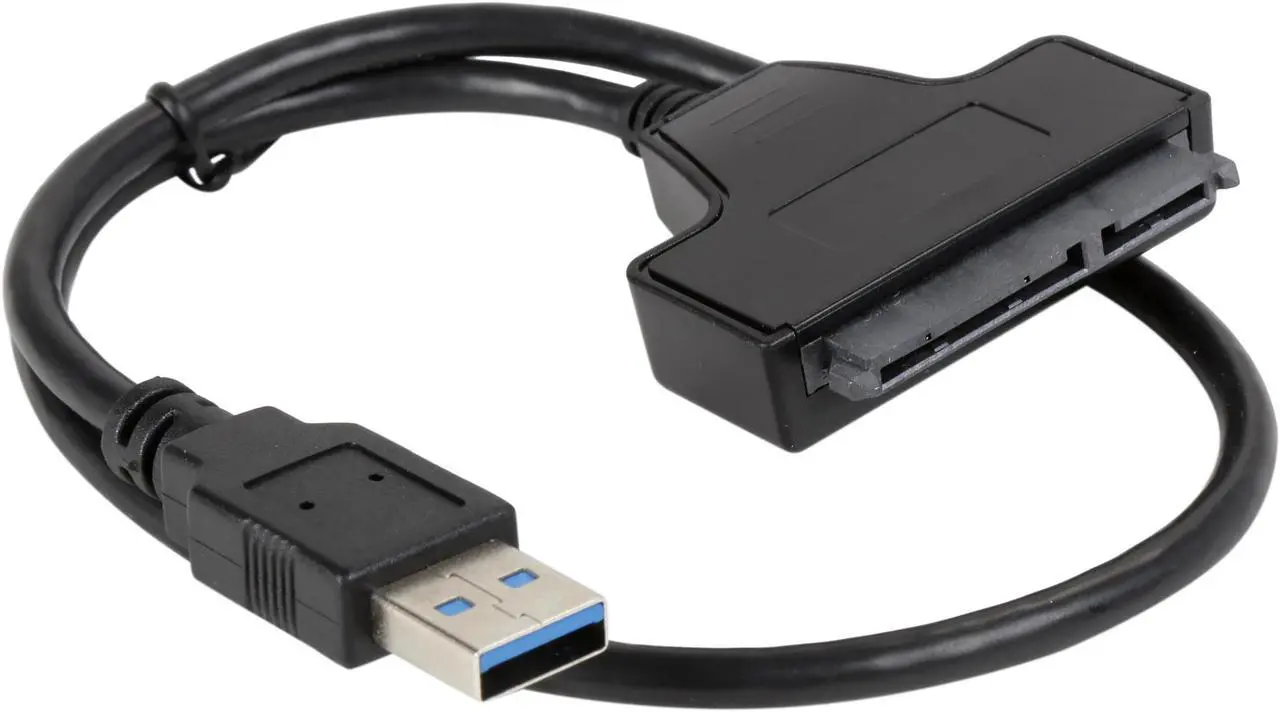 Alt view image 2 of 3 - Rosewill RCUC-16001 USB 3.0 to SATA III Adapter for 2.5" SSD HDD Hard Drives. SATA III / II / I to USB 3.0 External Converter and Cable, Support UASP, Portable SATA Adapter to USB 3.0 for 2.5 inch SSD/HDD