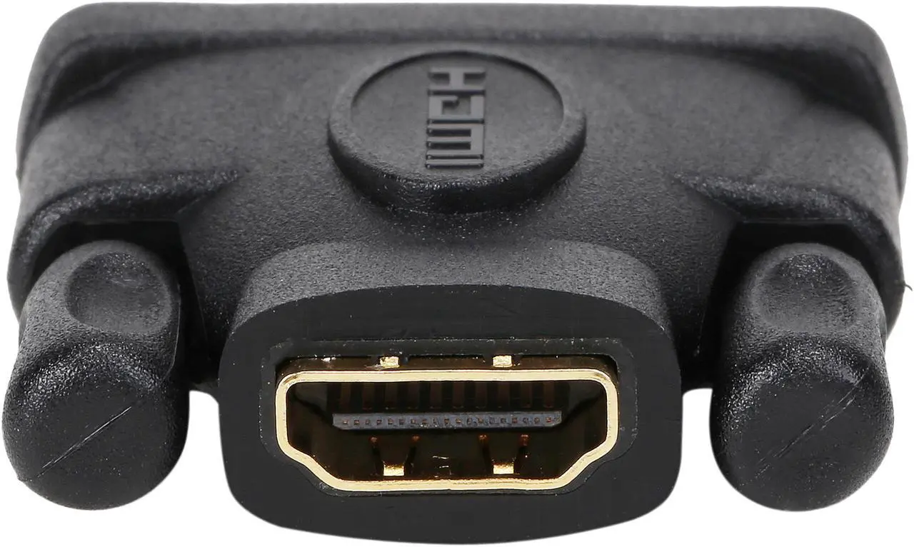 Alt view image 4 of 5 - Rosewill EA-AD-DVI2HDMI-MF Black Color Dual Link DVI-D (24+1) Male to HDMI Female Digital Video Adapter, Gold Plated