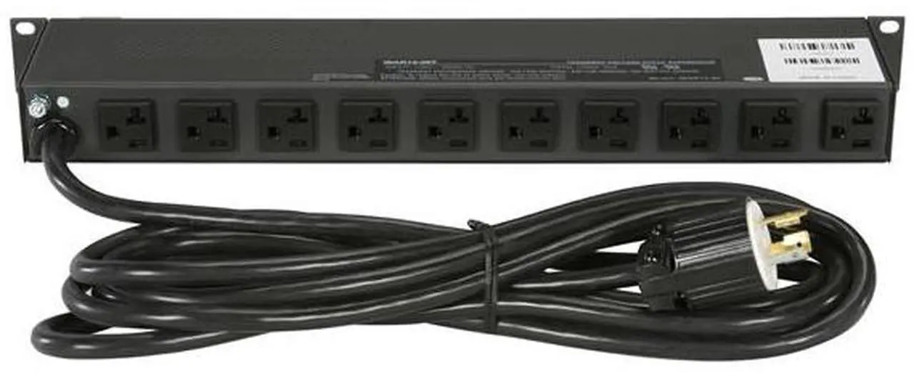 Alt view image 3 of 4 - Tripp Lite - IBAR12-20T - Tripp Lite IBAR12-20T - Receptacles: 12 x NEMA 5-20R - 3840J