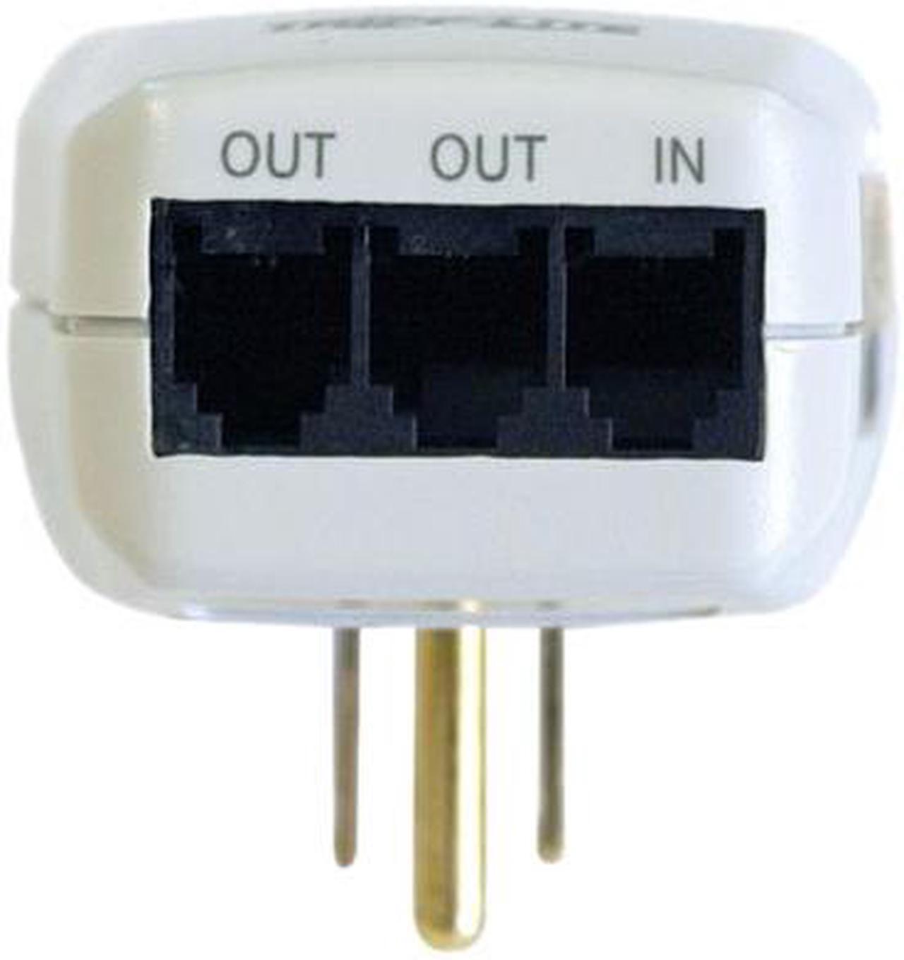 Alt view image 2 of 2 - TRIPP LITE TRAVELCUBE Wall Mount 1 Outlets 1080 joule Direct Plug-in Surge Protector