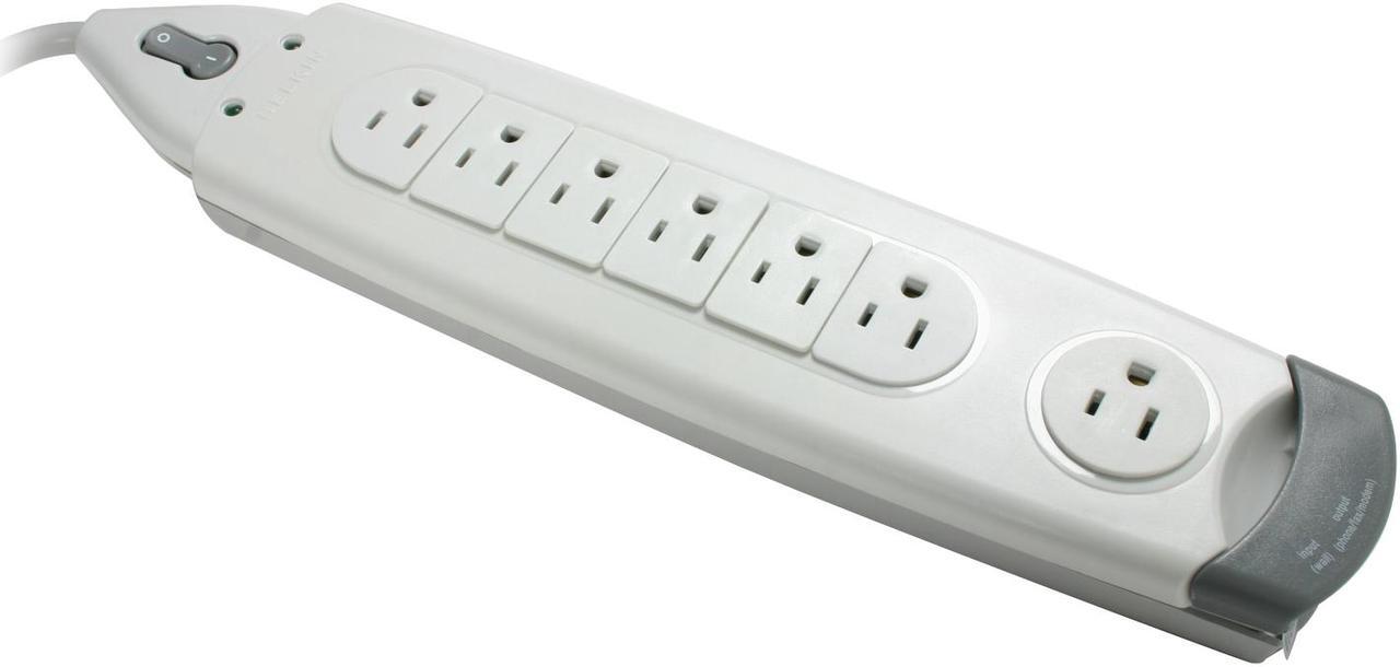 Main image of BELKIN F9H710-06 6.0 Feet 7 Outlets 1045 Joules SurgeMaster Home Series