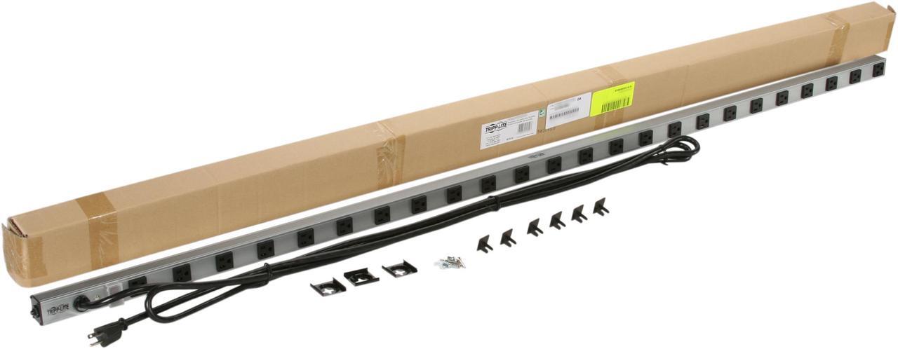 Alt view image 2 of 2 - TRIPP LITE PS7224-20 24 Outlets Power Strip 120V Input Voltage 15 ft. Cord Length