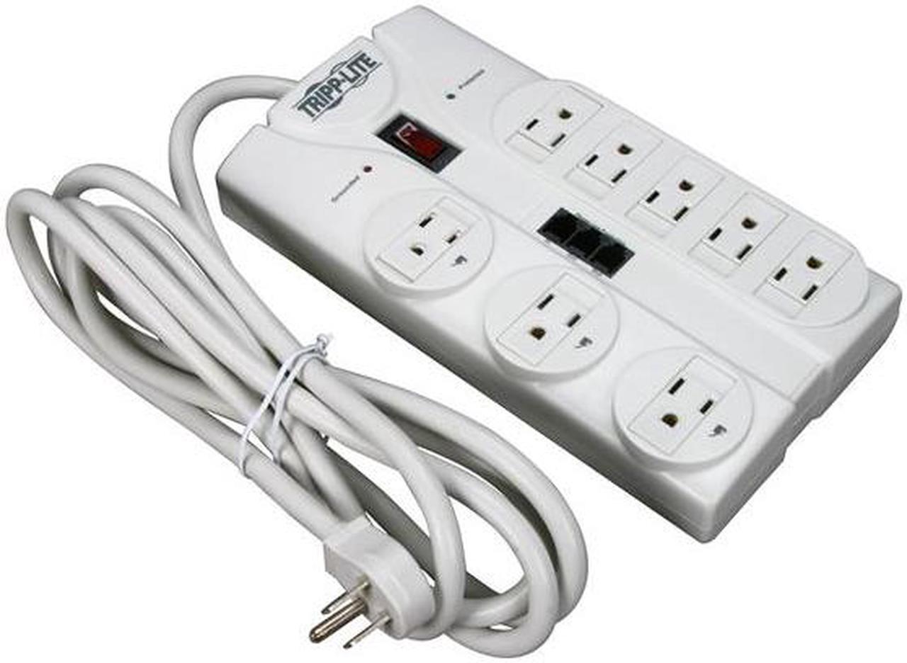 Main image of Tripp Lite TLP808TEL 8 Outlets 2160 Joules 8' Cord Protect It! Surge Suppressor