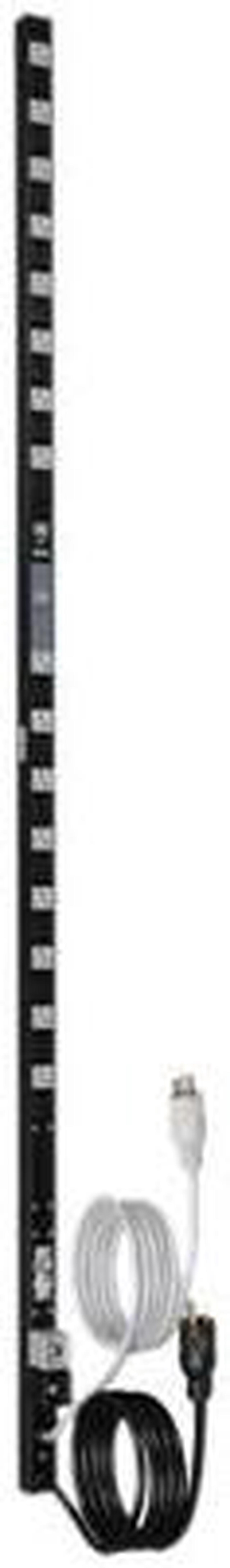 Alt view image 3 of 3 - Tripp Lite Metered PDU, 20A Dual Circuit, 32 Outlets (5-15/20R), 120 V, L5-20P/5-20P, 10 ft. Cord, 0U Vertical Rack-Mount Power (PDUMV40)