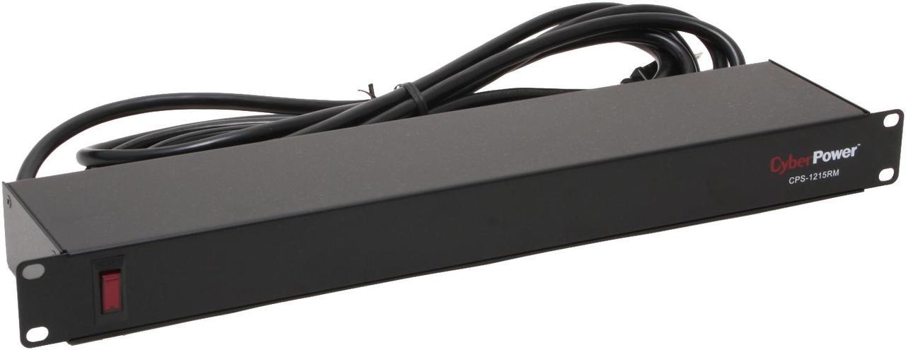 CyberPower CPS1215RM Basic 1U 15 Feet Power Distribution Unit