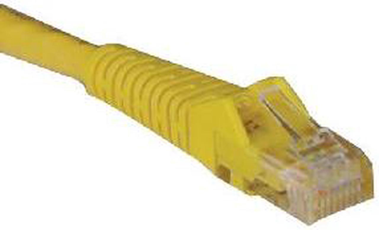 TRIPP LITE N201-007-YW 7 ft. Cat 6 Yellow Cat6 Gigabit Snagless Patch Cable