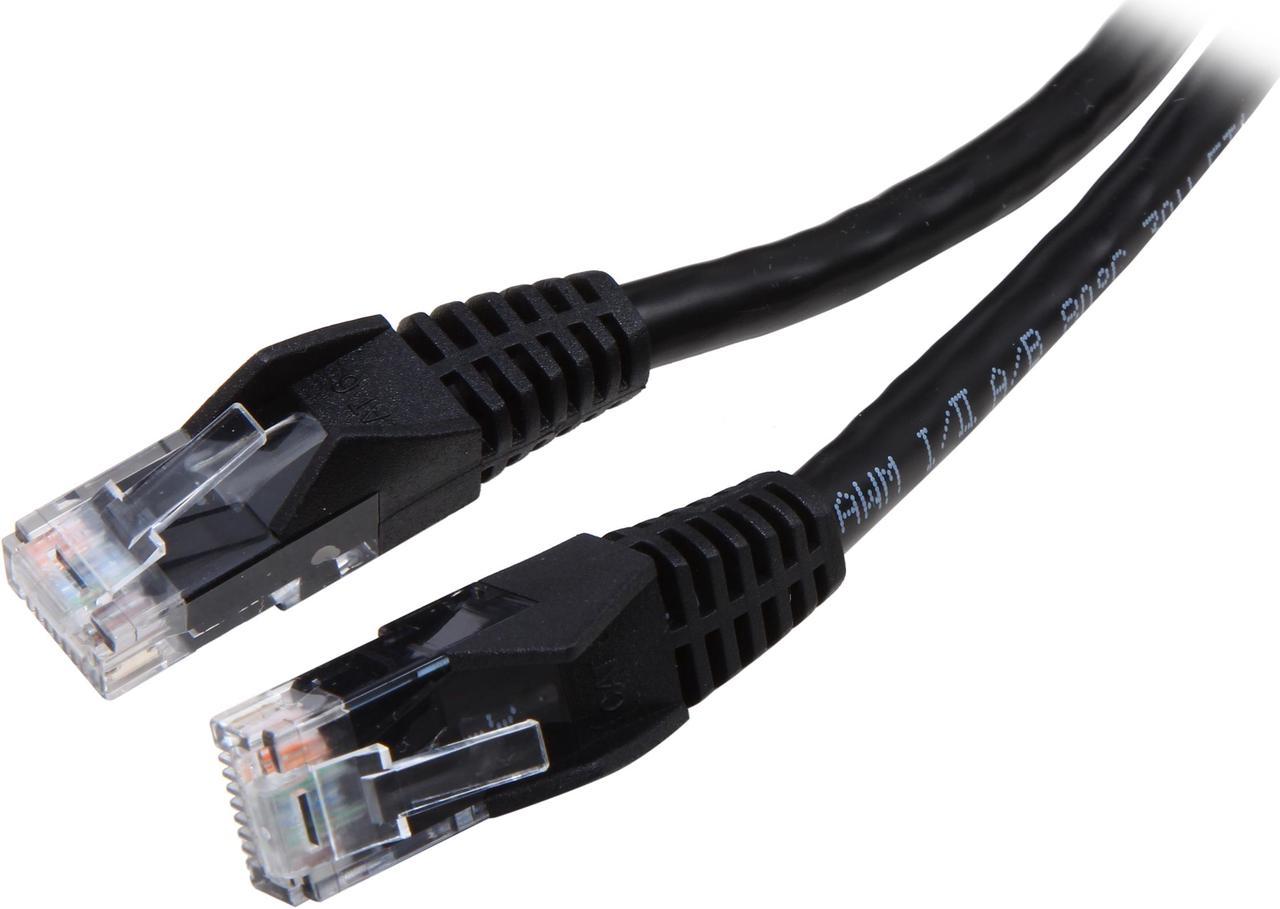 TRIPP LITE N201-025-BK 25 ft. Cat 6 Black Cat6 Gigabit Snagless Patch Cable