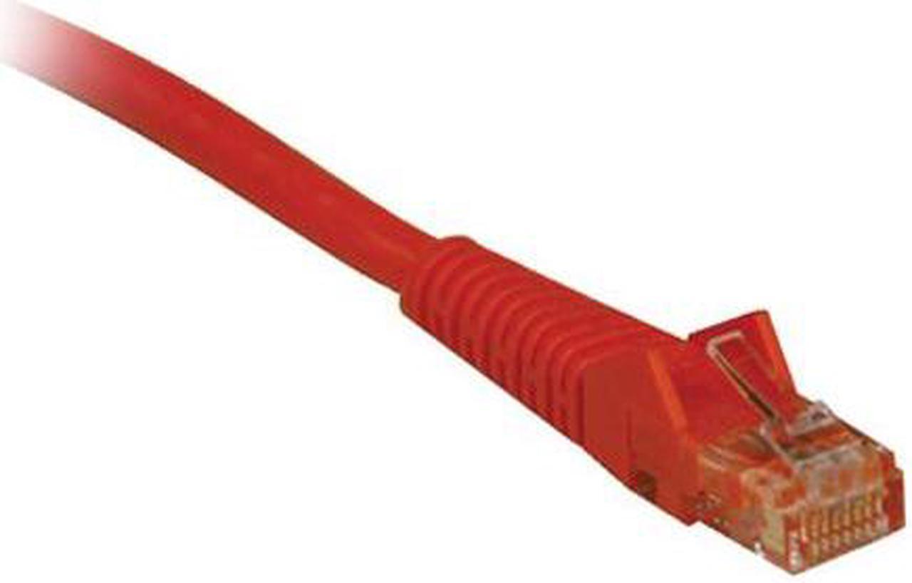 Main image of TRIPP LITE N201-025-OR 25 ft. Cat 6 Orange Cat6 Gigabit Snagless Patch Cable