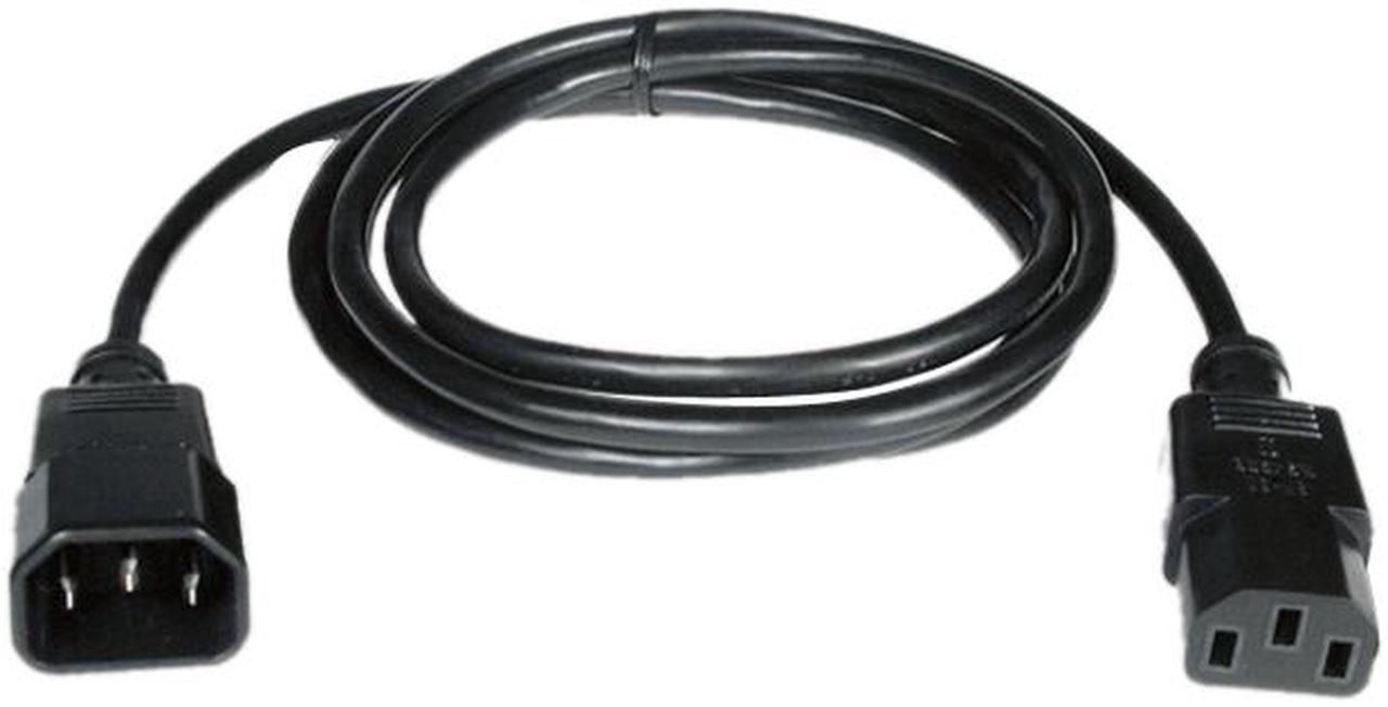 Tripp Lite Model P004-006 6 ft. AC Power Extension Cord, IEC-320-C14 to IEC-320-C13