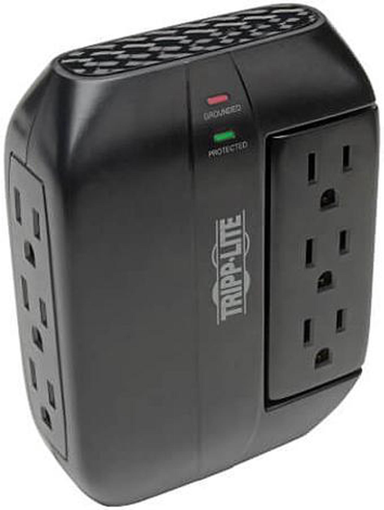 Tripp Lite SWIVEL6 6 Swivel Outlets 1500 Joules Direct Plug-In Surge Suppressor