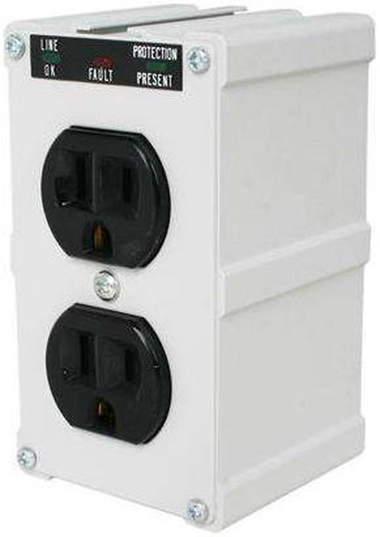 TRIPP LITE ISOBLOK2-0 Direct Plug-in 2 Outlets 1410 Joules Isobar Surge Suppressor