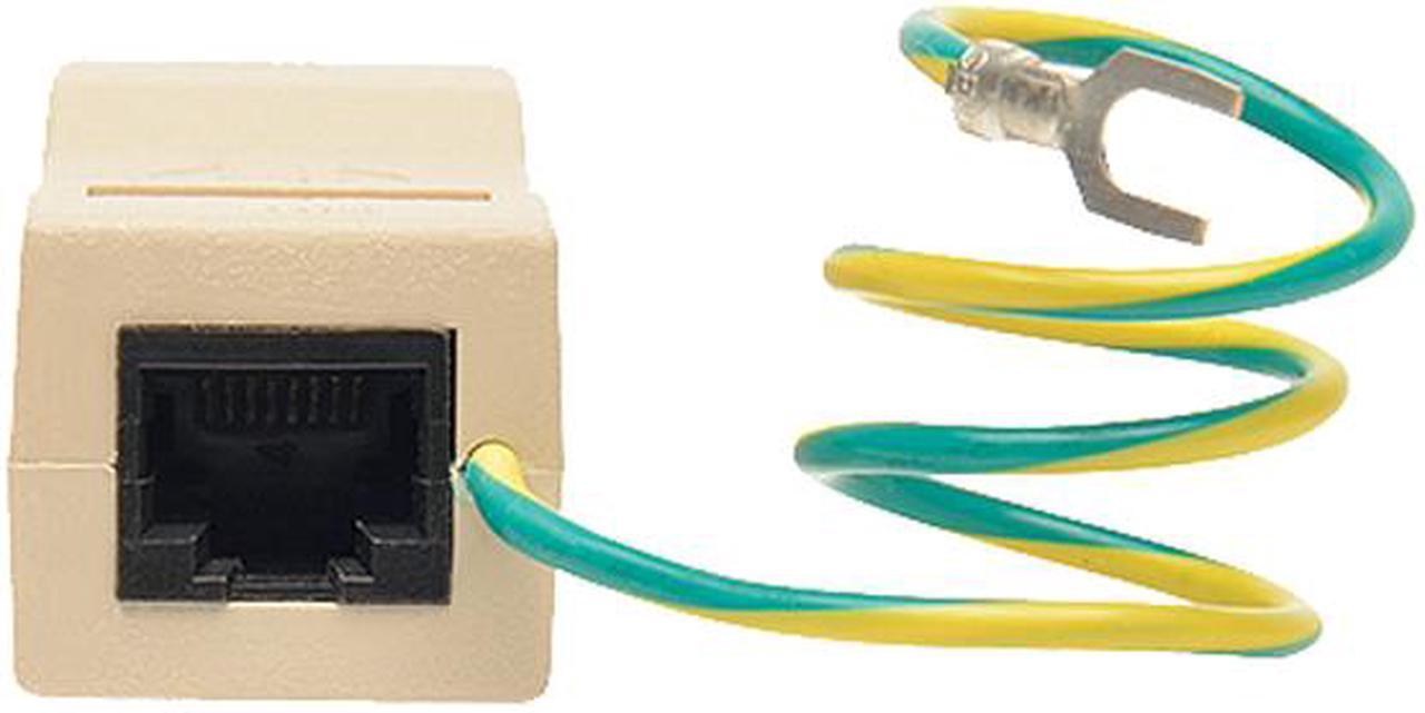 Alt view image 2 of 7 - Tripp Lite DTEL2 2-Line RJ11/RJ45 Network Surge Suppressor for Network/Phone Lines