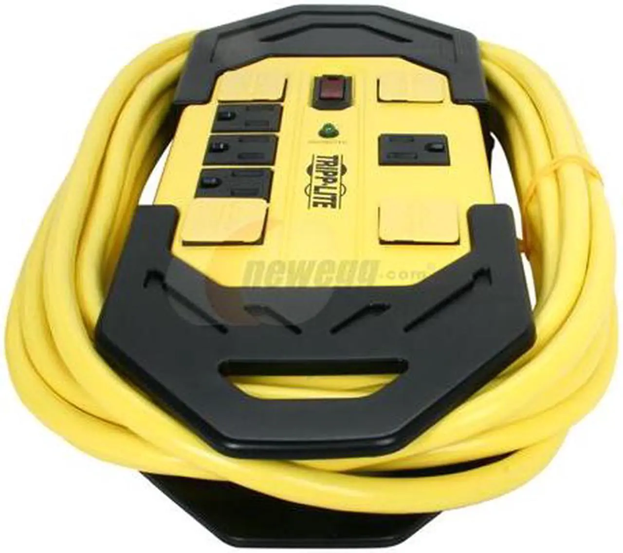 Alt view image 3 of 6 - Tripp Lite TLM825SA 8 Outlets 3900 Joules 25' Cord Safety Surge Suppressor with Metal Housing OSHA yellow