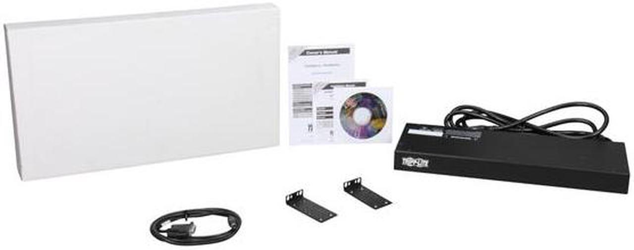Alt view image 5 of 5 - Tripp Lite PDUMNH15 Monitored 1U 120V 15A 12 ft PDU