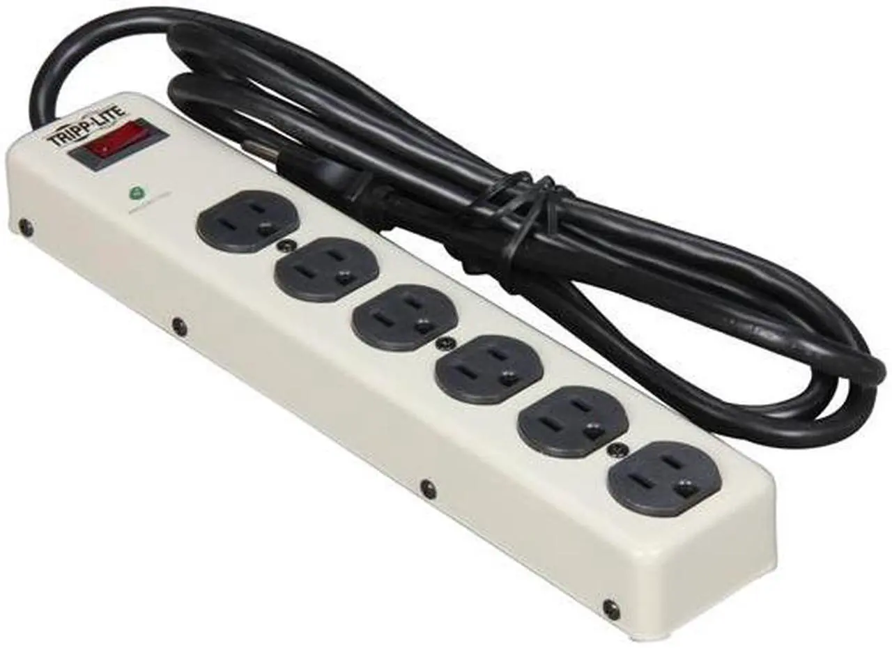 Main image of TRIPP LITE PM6SN1 6 ft. 6 Outlets 900 Joules Commercial-Grade Surge Suppressor