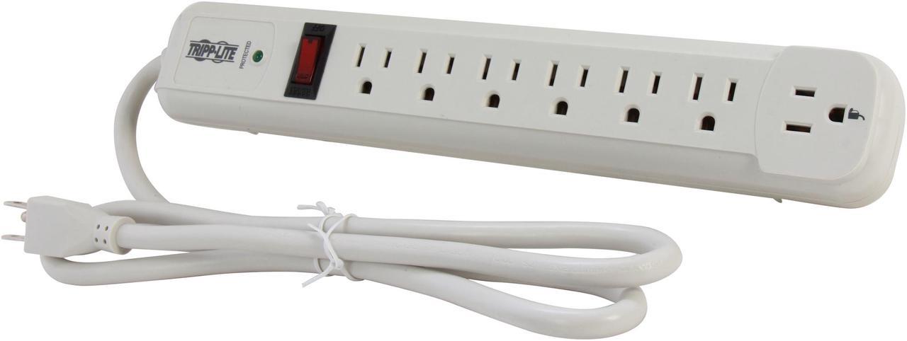 TRIPP LITE TLP74R 4 ft. 7 Outlets 1080 joules Surge Suppressor