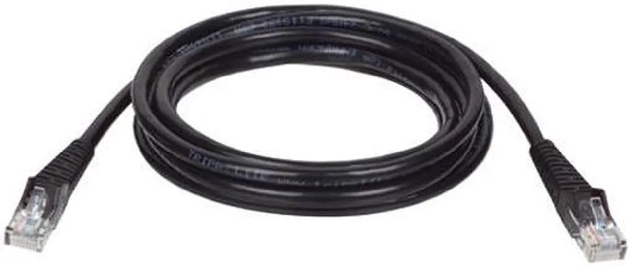 Alt view image 2 of 2 - TRIPP LITE N001-030-BK 30 ft. Cat 5E Black 350MHz Snagless Molded Cable