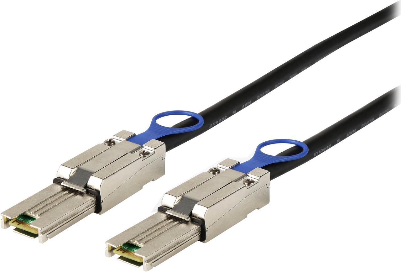 Tripp Lite Model S524-01M 3.28 ft. External 4 Lane Mini-SAS (SFF-8088) to Mini-SAS (SFF-8088) SAS Cable