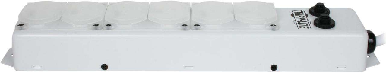 Alt view image 3 of 5 - Tripp Lite Medical-Grade Power Strip; 6 15A Hospital-Grade Outlets, Safety Covers, 15 ft. Cord, For Patient-Care Vicinity – UL 1363A (PS-615-HG-OEM)