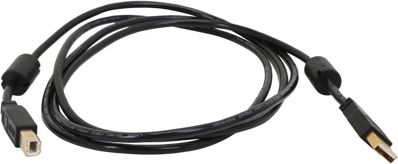 Main image of Tripp Lite USB 2.0 Hi-Speed A/B Cable with Ferrite Chokes (M/M), 6-ft. (U023-006)