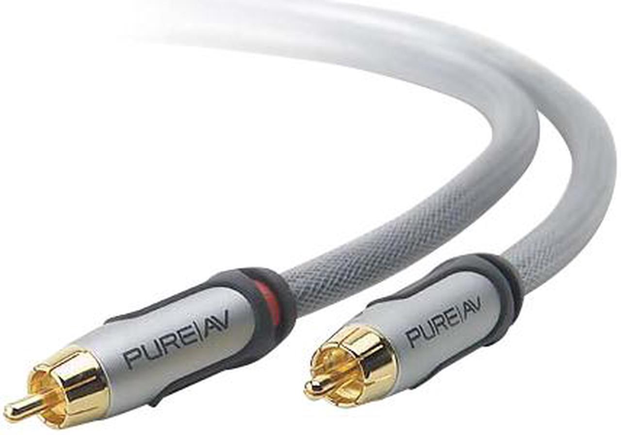 Main image of BELKIN PURE AV AV50300-08 8 feet RCA Audio Cable Male to Male