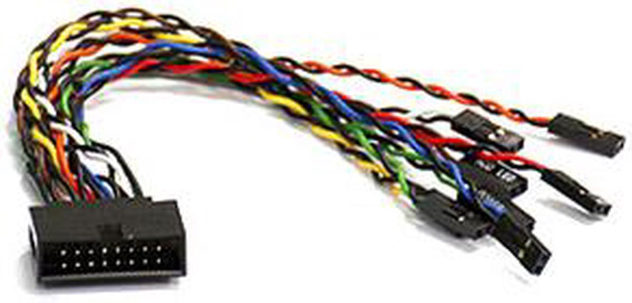 Main image of Supermicro 15cm 16-Pin Front Control Panel Split / Extension Cable (CBL-0084L)