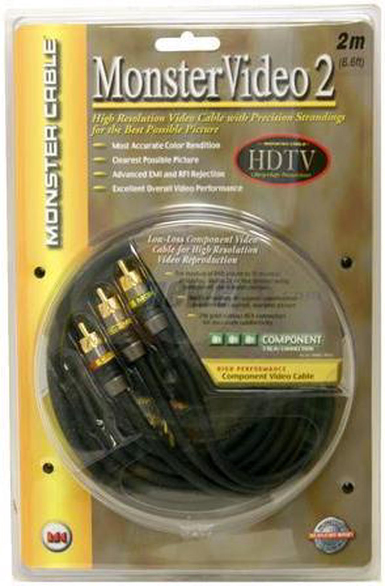 Main image of Monster Cable MV2CV-2M 6.6 ft. Video 2 Component Video Cable