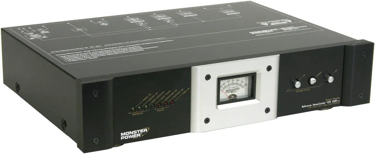 Main image of MONSTER MPHTS3500MKII Reference PowerCenter HTS 3500 MKII with Clean Power Stage 3 v.2.0