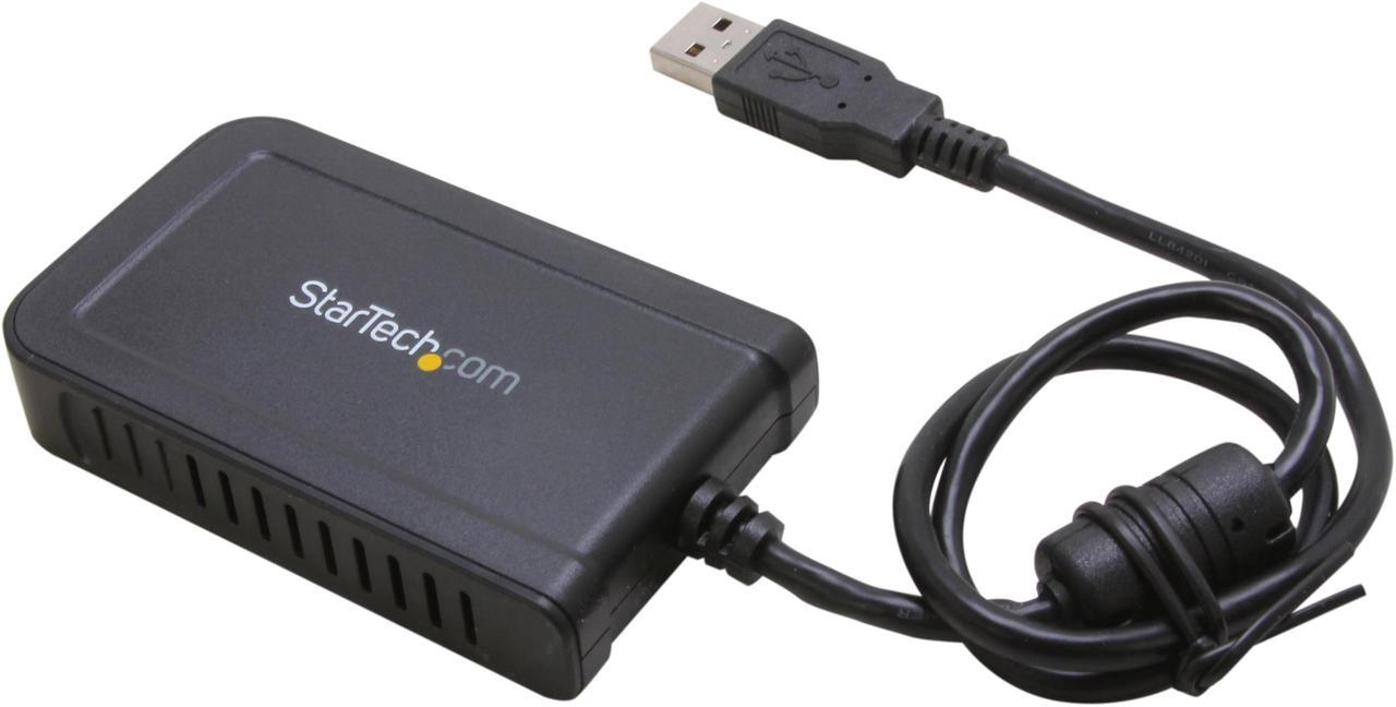 StarTech.com USB2VGAE3 USB to VGA External Video Card Multi Monitor Adapter – 1920x1200 - USB to VGA External Graphics Card