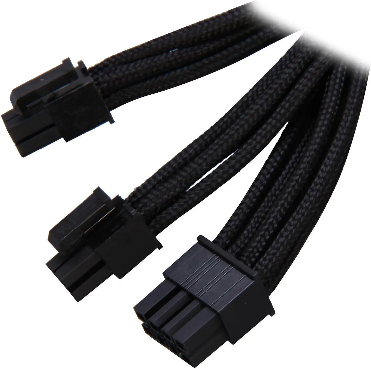 Main image of Silverstone PP06B-EPS75 2.46 ft. (0.75m) Sleeved EPS/ATX12V 8pin Cable