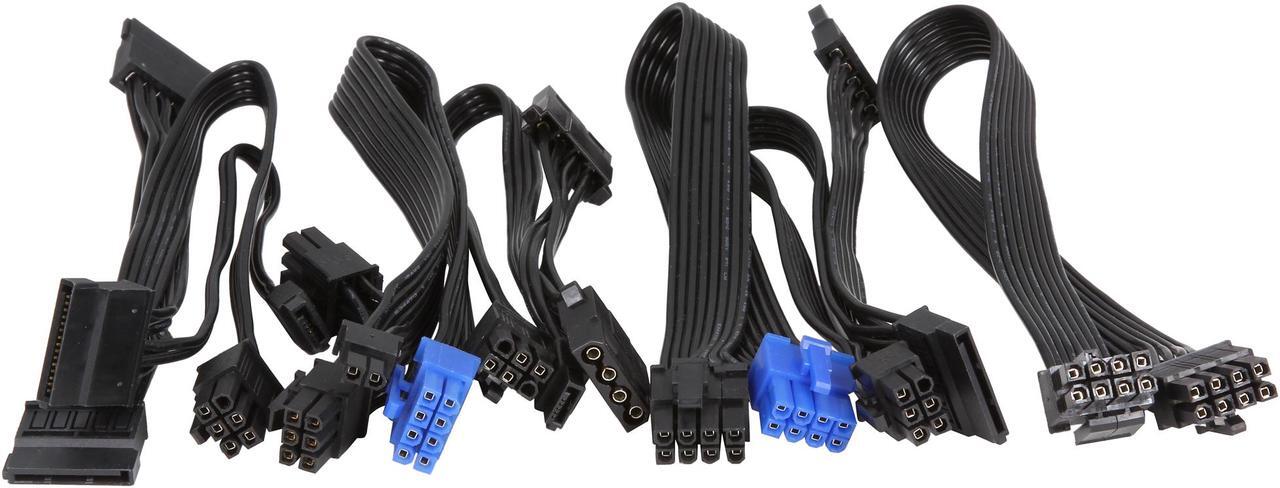 Alt view image 2 of 4 - Silverstone SST-PP05-E Flat Flexible Short Cable Set for SilverStone Modular PSUs