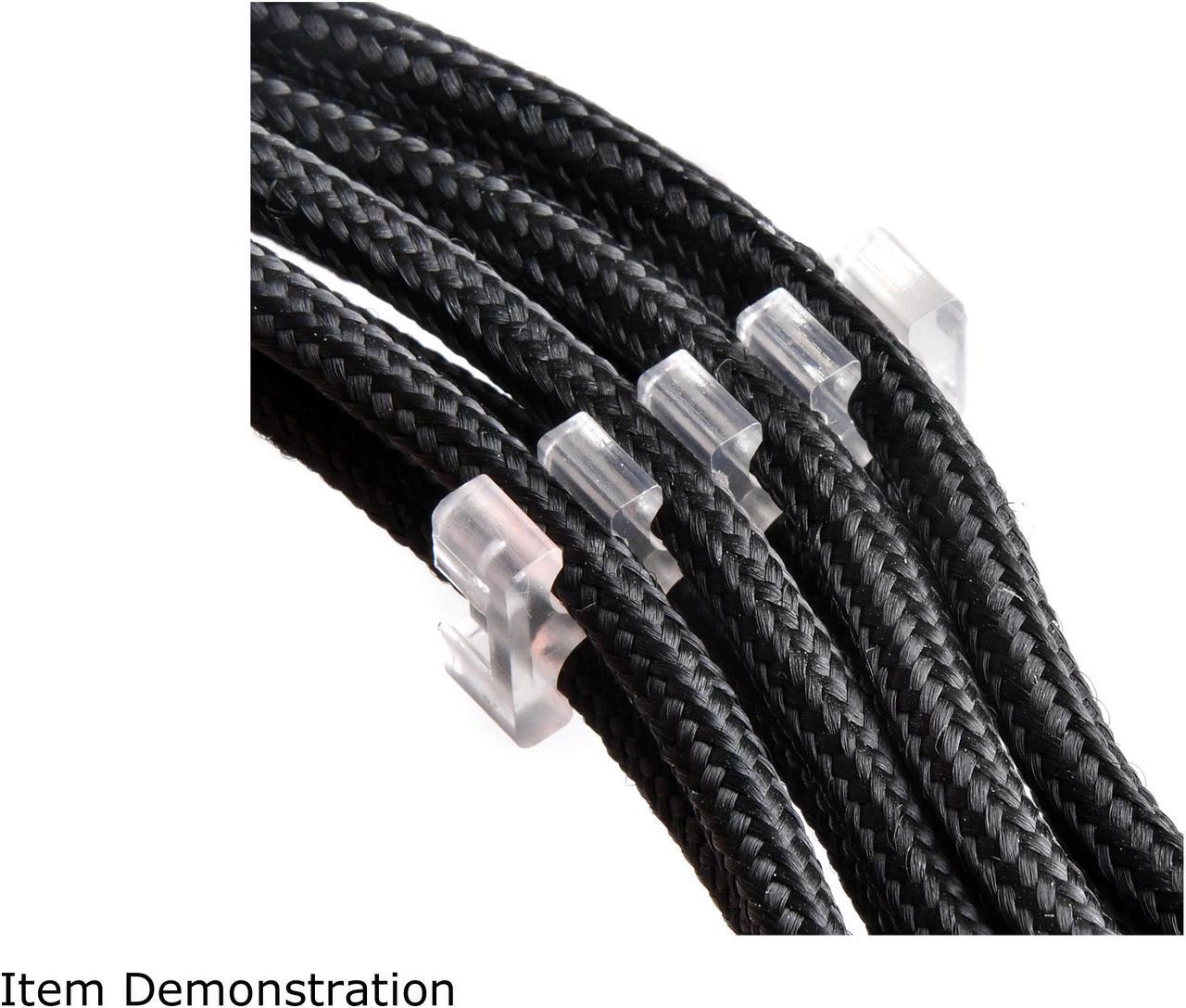 Alt view image 8 of 9 - SilverStone RL-PP09 Cable comb set for Routing Sleeved Cables for Professional Look and Cable Management
