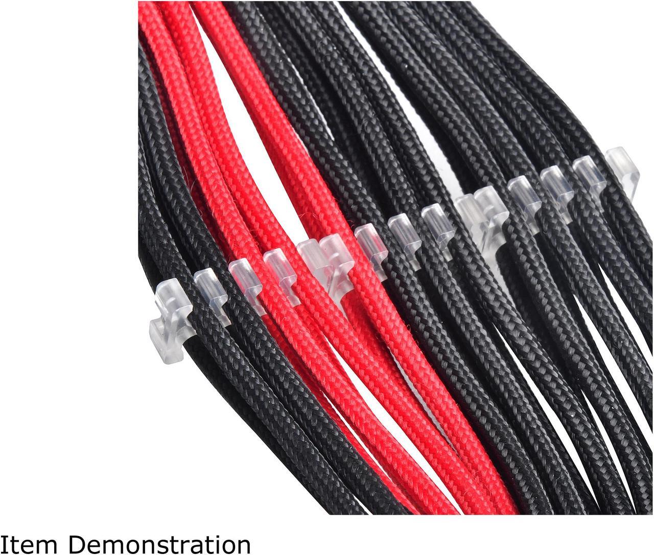 Alt view image 6 of 9 - SilverStone RL-PP09 Cable comb set for Routing Sleeved Cables for Professional Look and Cable Management