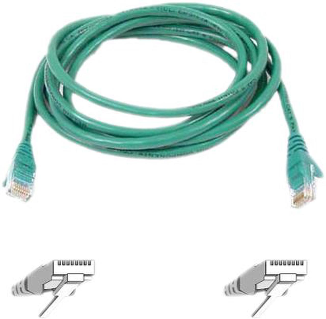 Main image of Belkin A3L980-50-GRN-S 50 ft. Cat 6 Green Cat6 Snagless Patch Cable