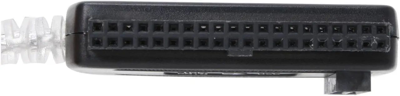 Alt view image 4 of 10 - SYBA SY-U2SAIDE USB 2.0 to SATA/IDE Adapter with Power Adapter