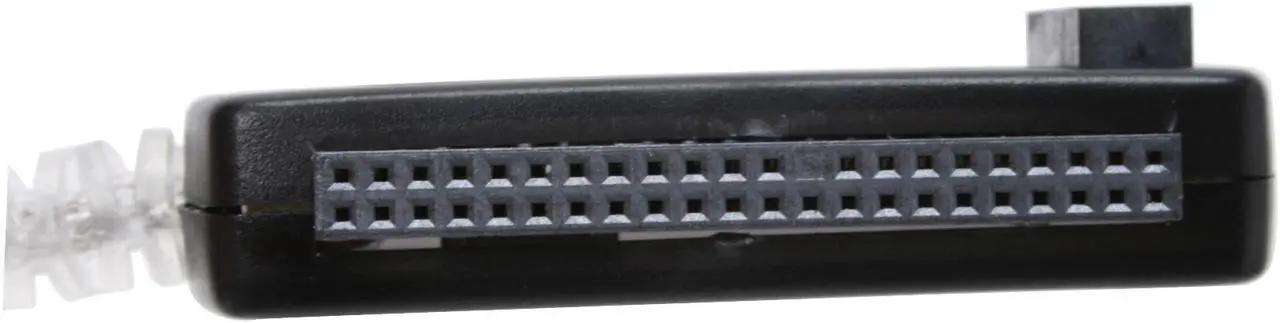 Alt view image 5 of 10 - SYBA SY-U2SAIDE USB 2.0 to SATA/IDE Adapter with Power Adapter