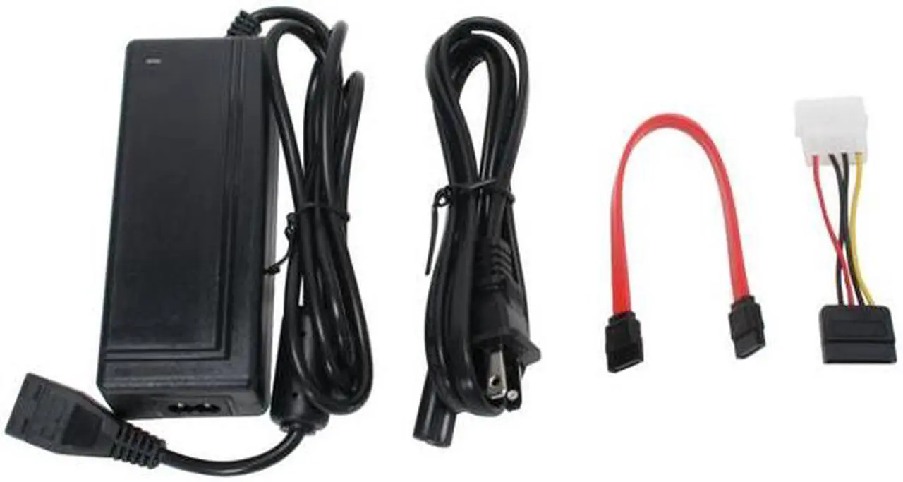 Alt view image 8 of 10 - SYBA SY-U2SAIDE USB 2.0 to SATA/IDE Adapter with Power Adapter
