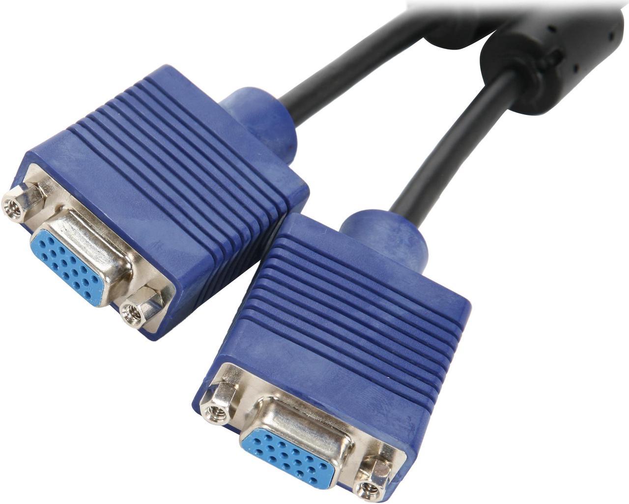 SYBA CL-CAB32001 4.75" 1x VGA to 2x VGA Cable