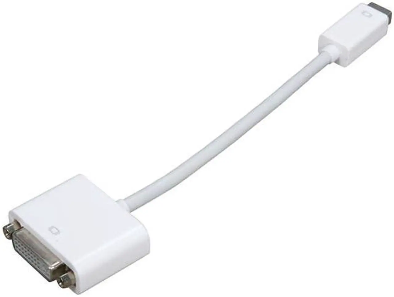 Alt view image 3 of 3 - SYBA CL-ADA31020 White Mini-DVI to DVI Female to Female Mini-DVI to DVI Adapter