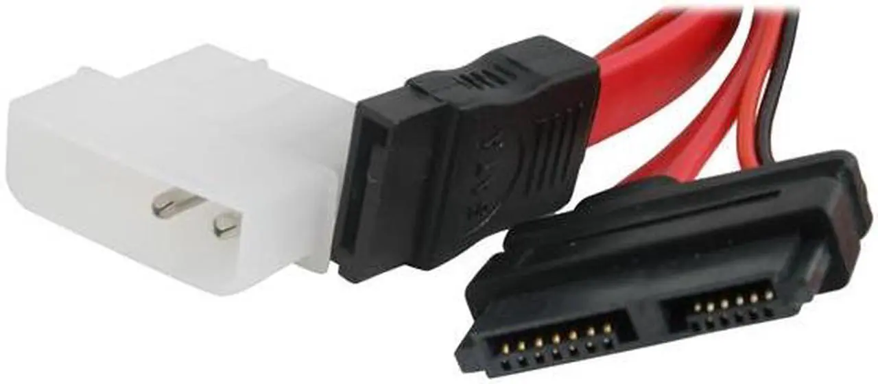 Main image of SYBA CL-CAB40023 9 in. SATA to Mini SATA cable (Power Cable length 9") - OEM