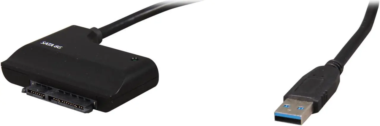 Main image of SYBA SY-ADA20079 InfoZone SuperSpeed USB 3.0 to SATA III Device Adapter Cable with AC Adapter